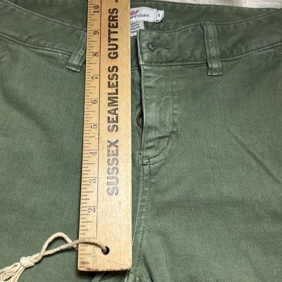 Vineyard Vines Pants Womens 4 Green Khaki Casual Slacks Preppy Ladies - Picture 4 of 10